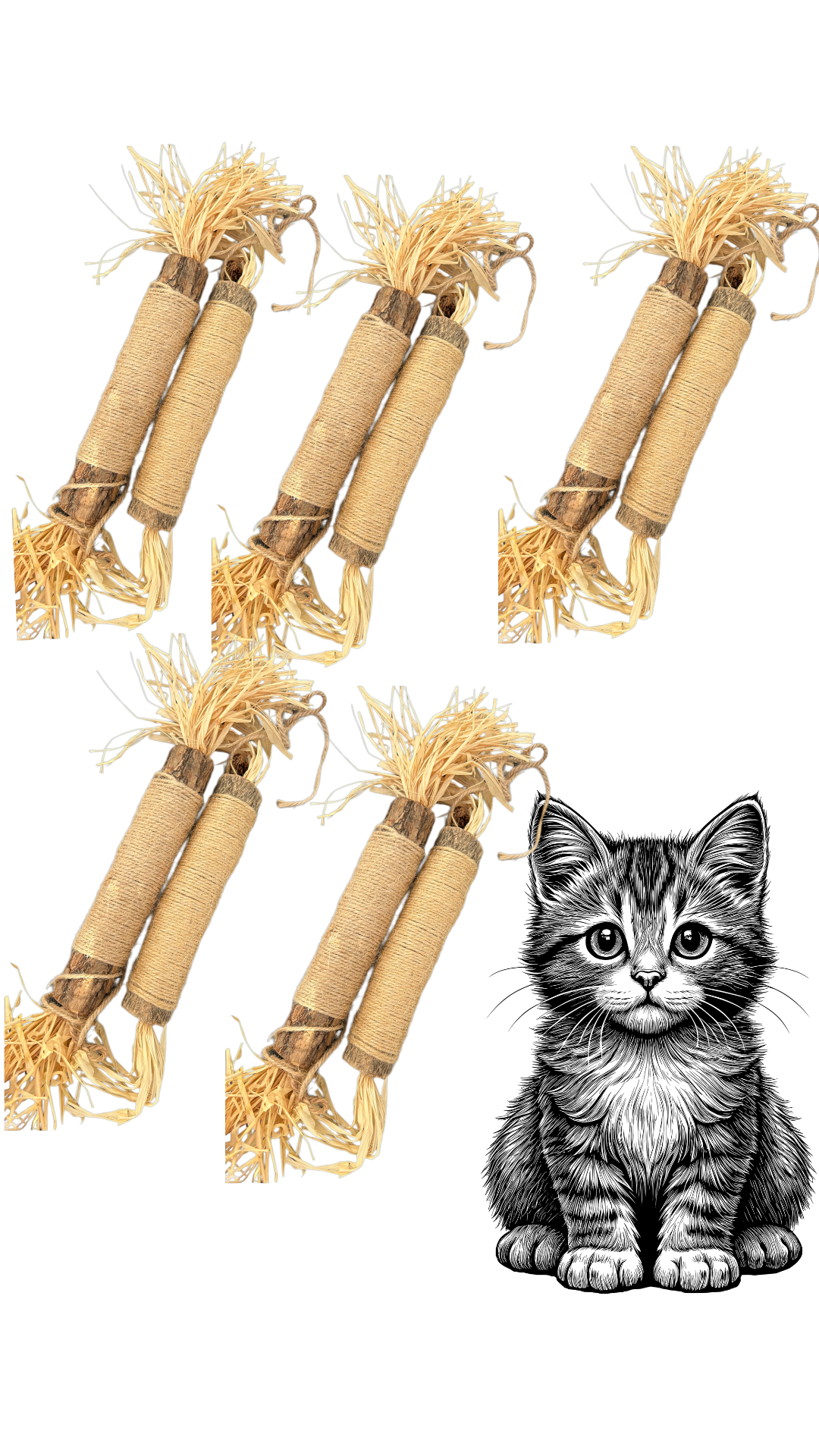 PetGo Jumbo Kaustange ( 2er Pack)